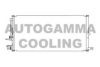 AUTOGAMMA 104781 Condenser, air conditioning